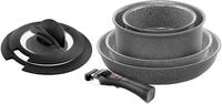 BALLARINI Torre Bratpfannen-Set und Stieltopf, 7 tlg, Keramikbeschichtung,