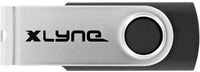 Xlyne USB-Stick Retail 32 GB Schwarz/Silber 7603200 USB-C&reg;