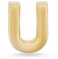 PANDORA Buchstabe U Alphabet-Mini-Charm 763967C00 Charm Anh&auml;nger
