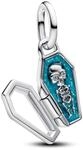 PANDORA Aufklappbarer Glow-in-the-Dark Sarg Charm 794058C01 Charm Anh&auml;nger