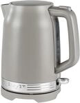 Salter Rise Wasserkocher 1,7 l 2200 W, mattes Taupe | Strix-Regler, automatische