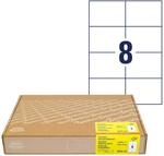 AVERY Zweckform 8024 Universal Etiketten (2.400 Klebeetiketten A7, 105x74mm auf...