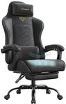 SONGMICS Gaming-Stuhl, B&uuml;rostuhl, Schreibtischstuhl, ergonomischer Gaming-Sessel,