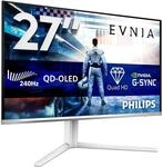 Philips 27M2N6501L - 27 Zoll QHD OLED Gaming Monitor, Ambiglow, 240Hz, 0.03ms, G-Sync