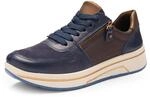 ARA Damen Sapporo Sneaker, Blau Amarone Nuts, 35 EU Weit