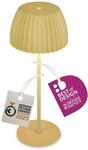 BRILONER - Riffle LED Tischlampe kabellos IP44 mit Lichtkante, Touchdimmer, Akku