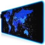 Titanwolf - RGB Gaming Mauspad - 800x300 mm - XXL Mousepad - LED Multi Color -...
