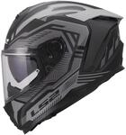 LS2, Integraler Motorradhelm CHALLENGER II DRAVIX Grey, XL
