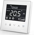 MCO Home Smart Fan Coil Thermostat fur 2 Leitungsrohre, 230 V, wei&szlig;, MH8-FC