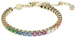 Swarovski Matrix Armband, Vergoldetes Damenarmband mit Strahlenden Swarovski