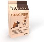 cdVet Fit-Crock Hundefutter trocken Basic Rind Mini 10 kg, getreidefrei