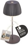 BRILONER - Riffle Mini LED Tischlampe kabellos IP44 mit Lichtkante, Touchdimmer, Akku