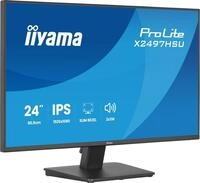 iiyama Prolite X2497HSU-B1 60,5cm 23,8" IPS LED-Monitor Full-HD 120Hz HDMI DP...