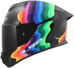LS2, Integraler Motorradhelm RAPID III FLOW Black Multi, L