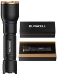 Duracell LED Taschenlampe DF2500R Pro &ndash; 2500 Lumen, Twist-Fokus, bis 200 m