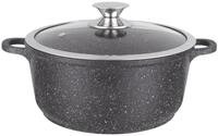 Kamberg &ndash; 0008033 &ndash; Kochtopf 28 cm &ndash; Aluminiumguss &ndash; Beschichtung in
