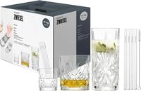 Schott Zwiesel 17er Barset Show, jeweils 4 Anmutige Longdrink-, Whisky- und