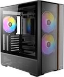 ANTEC Flux Rear ATX/Micro-ATX/ITX Midi Tower PC Geh&auml;use, Schwarz,...