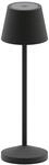 Lumisky EMILY Tischleuchte, kabellos, LED, warmwei&szlig;, dimmbar, H&ouml;he 25 cm, Schwarz