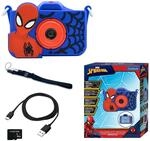 Lexibook, Spider-Man, 4-in-1 Kamera f&uuml;r Kinder mit Schutz, Foto-, Video-, MP3- und