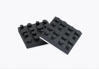Dynavox Antivibe Ger&auml;te-und Boxenf&uuml;sse Gummi, quadr. 40 x 40 mm, 4er Set