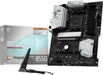 MSI B550 Gaming WiFi Mainboard, ATX - Unterst&uuml;tzt AMD Ryzen 5000 Series, 5000