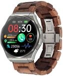 Knauermann PRO 3 (2024) Silber - Gesundheitsuhr Smartwatch mit Telefoniefunktion -