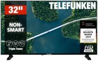 TELEFUNKEN XH32P900S 32 Zoll Fernseher LED TV HD-Ready (1366x768 Pixel) mit 80...