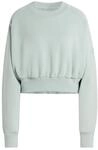 adidas Women's Soft LUX Sweatshirt, Wonder Sage, XL