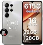 Note56X Pro Handy Ohne Vertrag Android 16 Mit Gemimi AI, 32GB+128GB/2TB, 6150mAh,