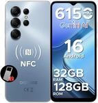 DOOGEE Note56X Pro Handy Ohne Vertrag Android 16 Mit Gemimi AI, 6150mAh,