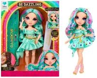 Rainbow High Be Dazzling &ndash; Celine Turquoise &ndash; Blaugr&uuml;ne 28 cm Modepuppe mit