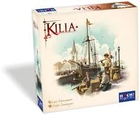 HUCH!, Kilia, historisches Strategiespiel, Aufbauspiel um Handel und Schifffahrt,