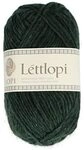 &Aacute;LAFOSS - Icelandic wool yarn 1522-1405 Garn, Bottle green heather, 50g/1.75oz.