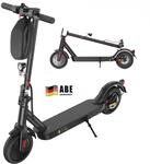 E Scooter mit Stra&szlig;enzulassung, ABE Elektroroller Belastung bis 120kg, 30 km