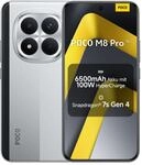 XIAOMI Poco M8 Pro 5G Smartphone, 8+256GB, 50MP Kamera, Silber
