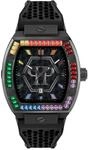 Philipp Plein Herren Analog Quarz Armbanduhr The Hexagon Phantom