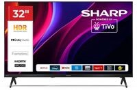 SHARP 32HE2345E &ndash; TiVo TV, 32" HD, Rahmenlos, 60 Hz, HDR10, 2x8 W Sound, 3X HDMI,