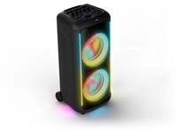 Philips TAX5000E Bluetooth-Party-Lautsprecher, 200 W Leistung, Bass+, Lichtshow, 14