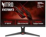 Acer Nitro XV270U F3 Gaming Monitor 27 Zoll (68,6 cm) WQHD 320Hz