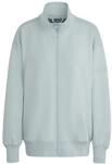 adidas Women's Soft LUX Full-Zip Tracktop, Wonder Sage, S