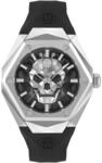 Philipp Plein Herren Analog Quarz Armbanduhr The $Kull Spikes