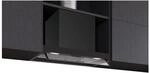 Siemens iQ300 Integrierte Designhaube 60 cm Klarglas Mattschwarz LJ65BCC60 |...