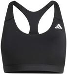 adidas Damen Optime Essentials Workout Medium Support Bra, Black, XS