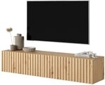 Selsey TV Schrank Board Sideboard Fernsehtisch Fernsehschrank 138,6 cm H&auml;ngend