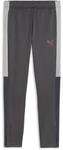 PUMA Jugendliche IndividualLIGA Fu&szlig;ball-Trainingshose 176, Strong Gray Red Echo