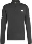 adidas Herren Adi365 Running Iconic Half Zip Sweatshirt, Black, S