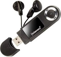 Intenso Music Walker MP3 Player 64 GB mit LCD Display, microSD Karte, USB 2.0, AAA