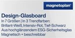 magnetoplan 13409000 Design-Glasboards, magnetisch, 2000x1000mm, briliant wei&szlig;