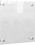 Nobo Mini-Whiteboard f&uuml;r die Wandmontage, Modernes Memo-Board, Trocken...